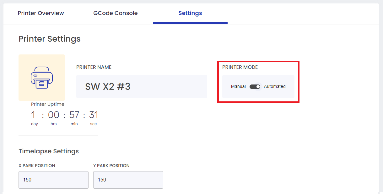 Autopilot toggle