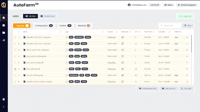 Drag and Drop Queue Reorder