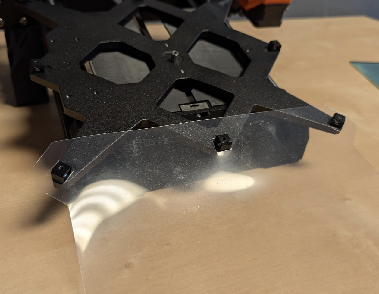 Front Tray Installed