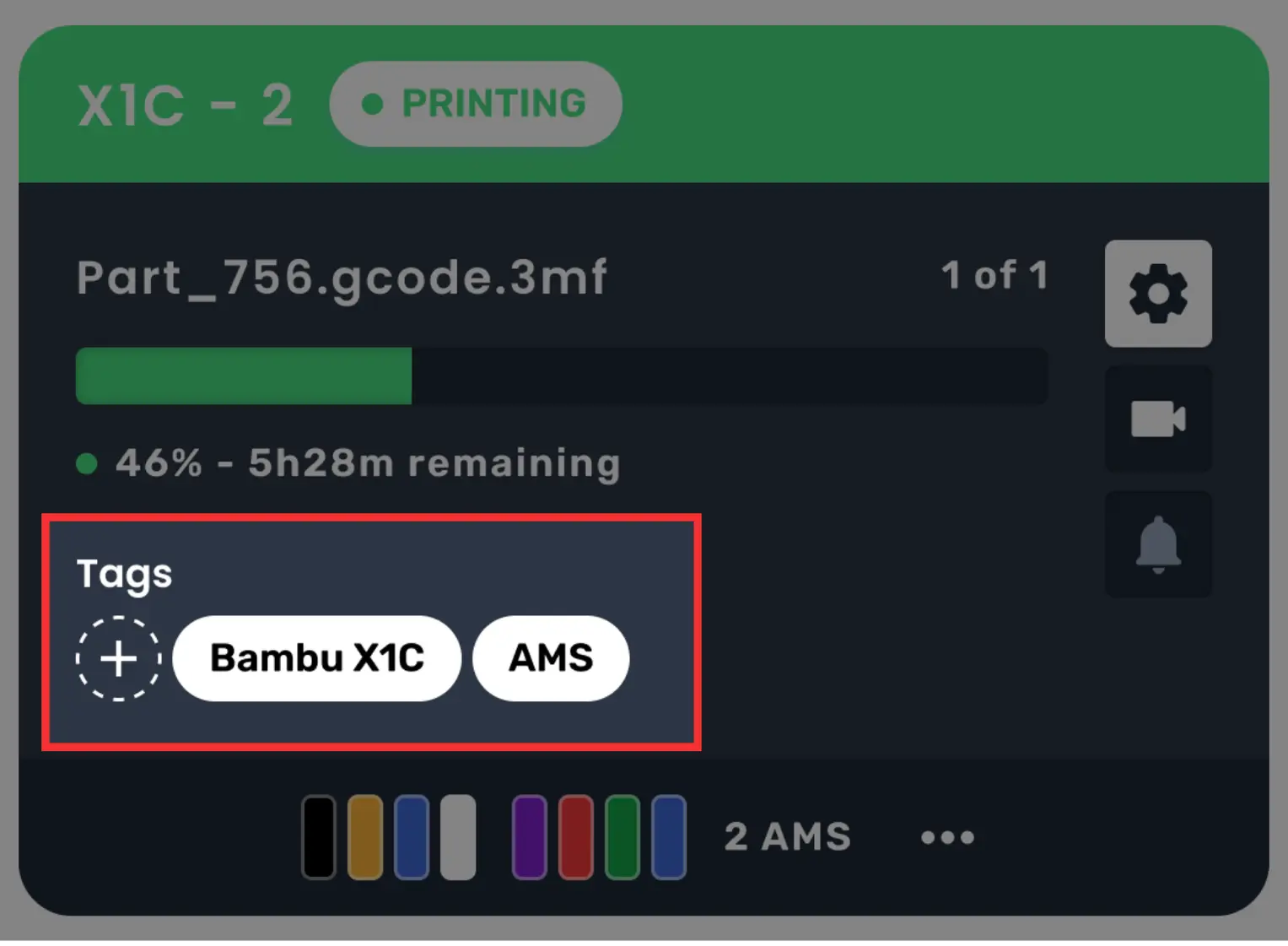Printer Tags